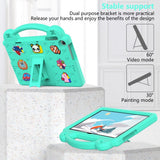 Lenovo Tab M10 (3. Gen) 10.1" (TB-328F/TB-328X) Kids Case w. Kickstand & Hand Holder - Green