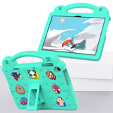 Lenovo Tab M10 (3. Gen) 10.1" (TB-328F/TB-328X) Kids Case w. Kickstand & Hand Holder - Green
