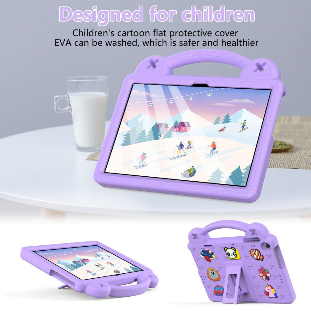 Lenovo Tab M10 (3. Gen) 10.1" (TB-328F/TB-328X) Kids Case w. Kickstand & Hand Holder - Purple