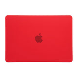 MacBook Air 13" M2/M3/M4 (2022-2025) Matte Plastic Cover - Red