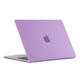 MacBook Air 13" M2/M3/M4 (2022-2025) Matte Plastic Cover - Purple