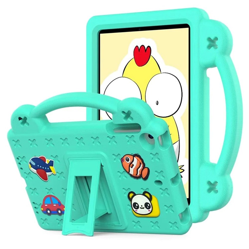 EIDERWOOD - iPad Mini (2019/2015/2014/2013/2012) Kids Case with Kickstand & Hand Holder - Green