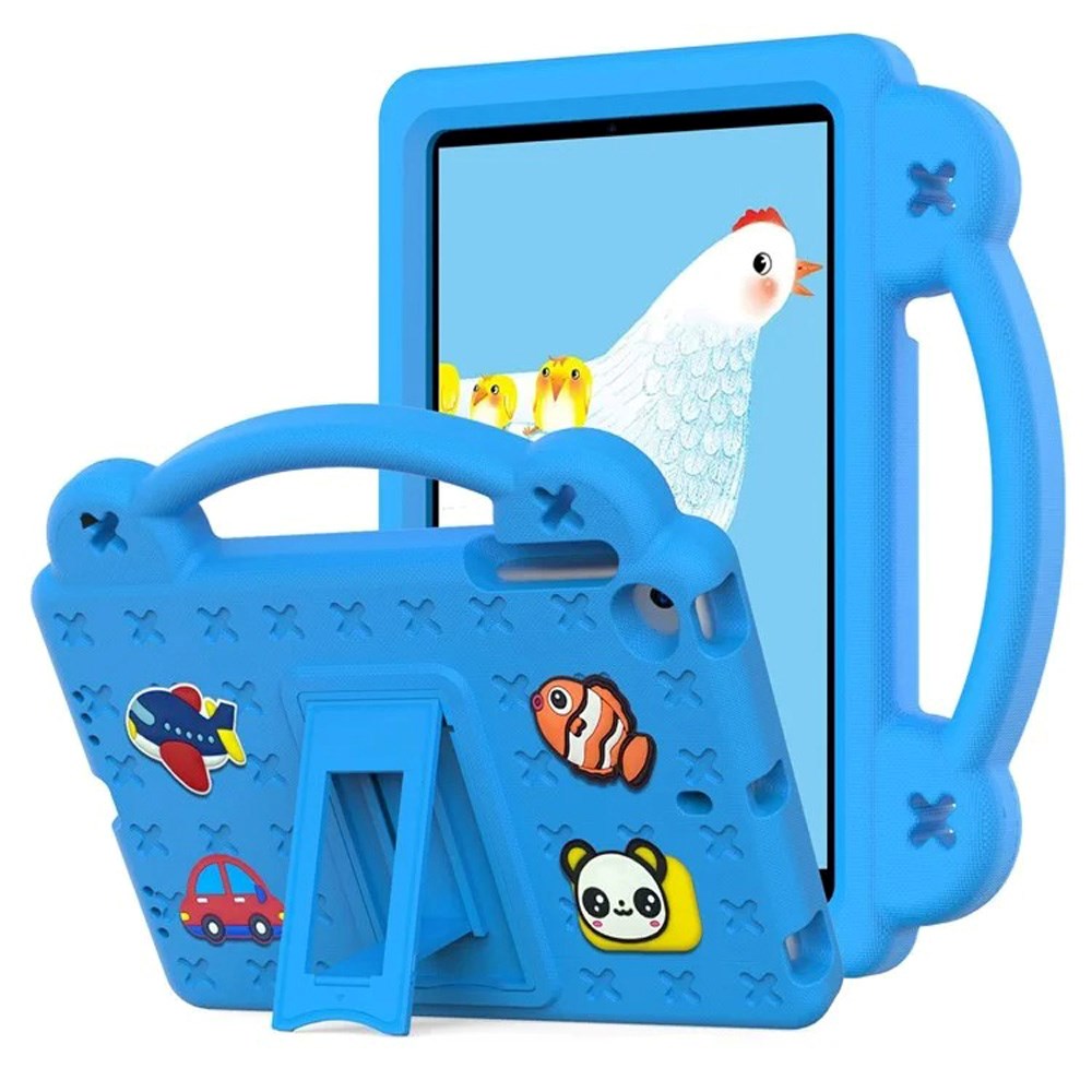 EIDERWOOD - iPad Mini (2019/2015/2014/2013/2012) Kids Case with Kickstand & Hand Holder - Blue