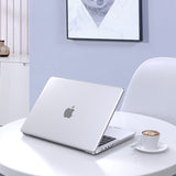 MacBook Air 13 M2/M3 (2022-2024) - Lention - Hard Case - Transparent