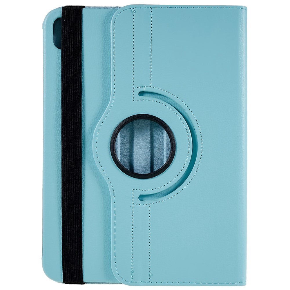 EIDERWOOD iPad 10.9" (2024/2022) Classic Leather Case w. 360⁰ Standing Function - Light Blue