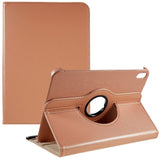 EIDERWOOD iPad 10.9" (2024/2022) Classic Leather Case w. 360⁰ Standing Function - Rose Gold