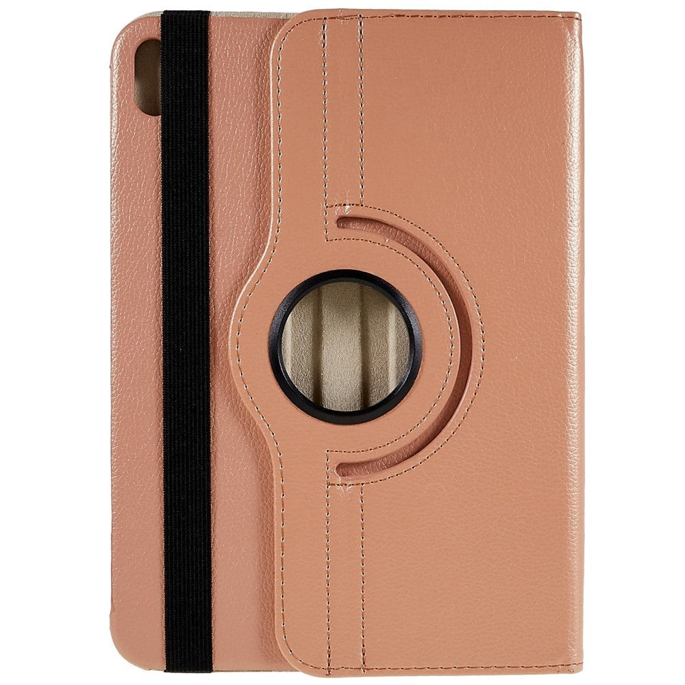 EIDERWOOD iPad 10.9" (2024/2022) Classic Leather Case w. 360⁰ Standing Function - Rose Gold