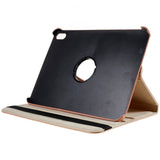 EIDERWOOD iPad 10.9" (2024/2022) Classic Leather Case w. 360⁰ Standing Function - Rose Gold