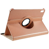 EIDERWOOD iPad 10.9" (2024/2022) Classic Leather Case w. 360⁰ Standing Function - Rose Gold