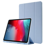 EIDERWOOD iPad Pro 11" (2022 / 2021 / 2020 / 2018) Tri-Fold Faux Leather Flip Case - Light Blue