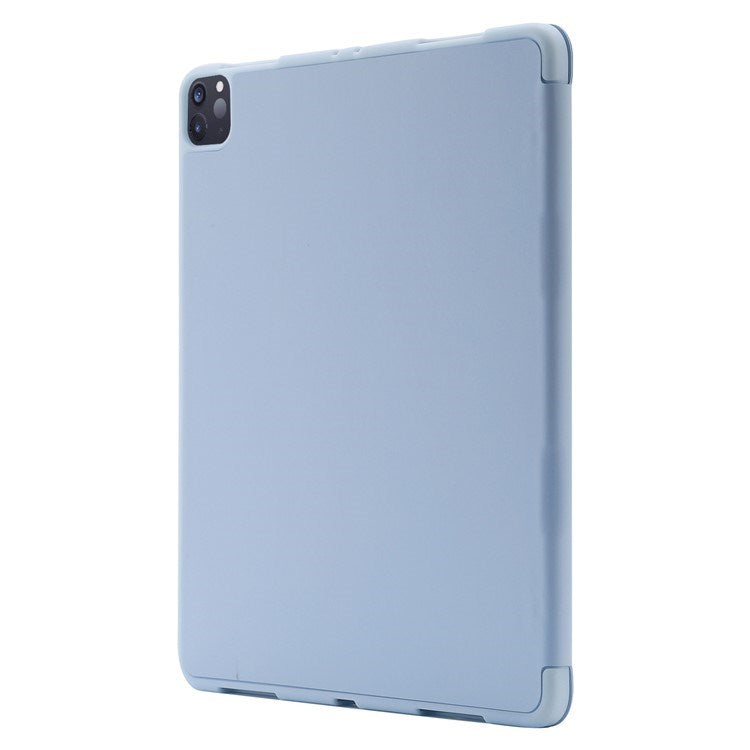 EIDERWOOD iPad Pro 11" (2022 / 2021 / 2020 / 2018) Tri-Fold Faux Leather Flip Case - Light Blue