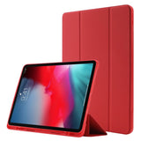 EIDERWOOD iPad Pro 11" (2022 / 2021 / 2020 / 2018) Tri-Fold Faux Leather Flip Case - Red
