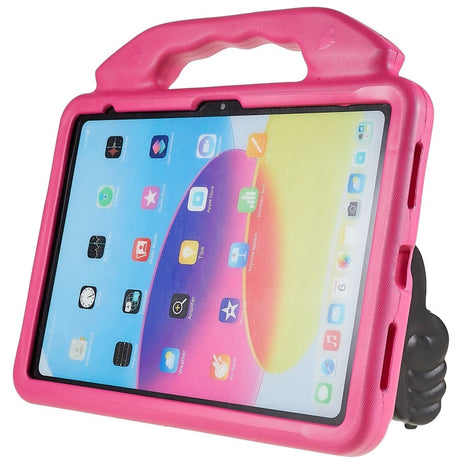 iPad 10.9" (2024/2022) Kids Case - Thumb Kickstand Case - Pink