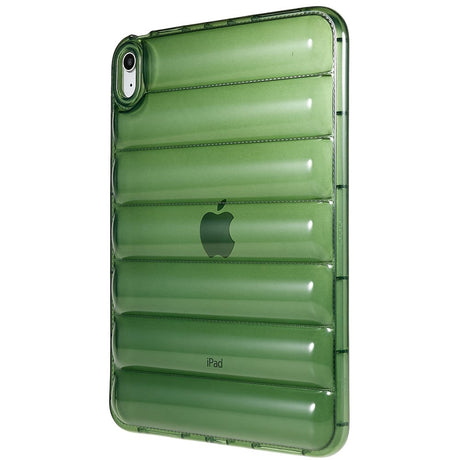 iPad 10.9" (2024/2022) Plastic Case - Grooves - Green