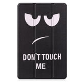 EIDERWOOD Nokia T21 Tri-Fold PU Flip Case with Sleep / Wake-up Function - "Don't Touch Me"