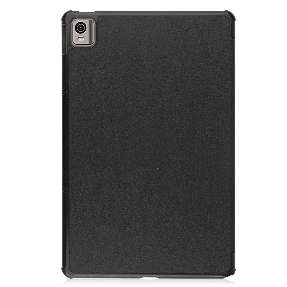 EIDERWOOD Nokia T21 Tri-Fold Leather Case w. Stand - Black