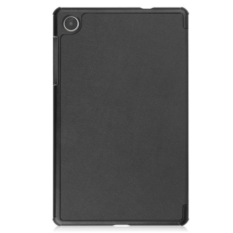 EIDERWOOD Lenovo Tab M8 (4th Gen.) Tri-Fold Faux Leather Flip Case - Black