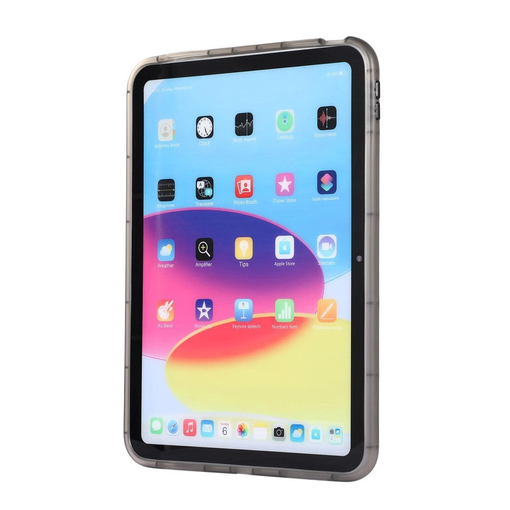 iPad 10.9" (2024/2022) Flexible Plastic Case - Transparent / Grey