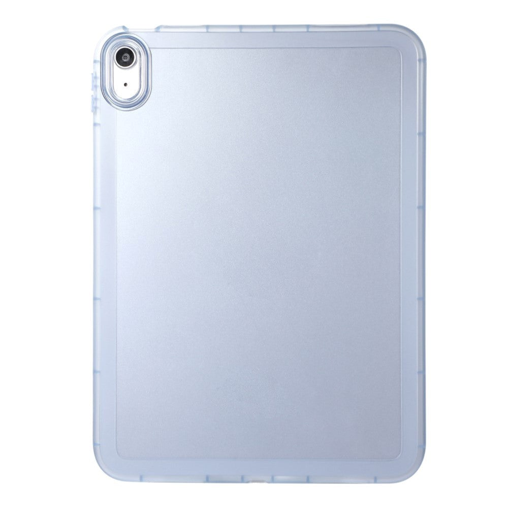 iPad 10.9" (2024/2022) Flexible Plastic Case - Transparent / Blue