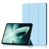 OnePlus Pad / Oppo Pad 2 Tri-Fold Leather Case - Blue