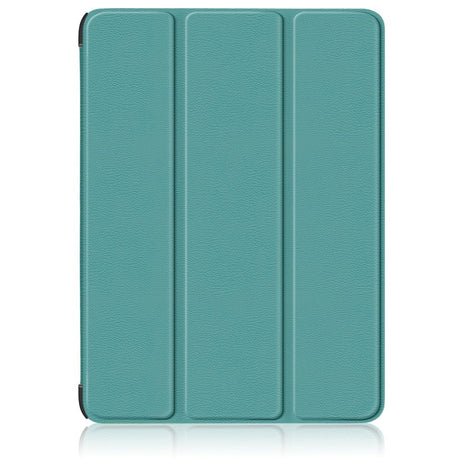 OnePlus Pad / Oppo Pad 2 Tri-Fold Leather Case w. Stand - Turquoise