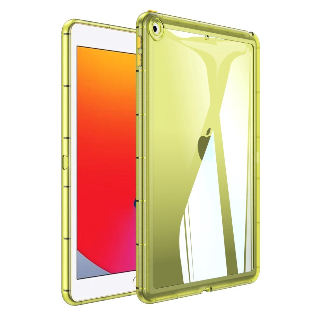 iPad (2018) / iPad (2017) Hybrid Plastic Case - Yellow / Transparent