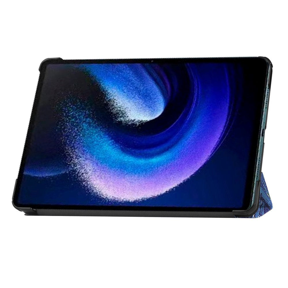 Xiaomi Pad 6 Leather Case with Stand - Painting