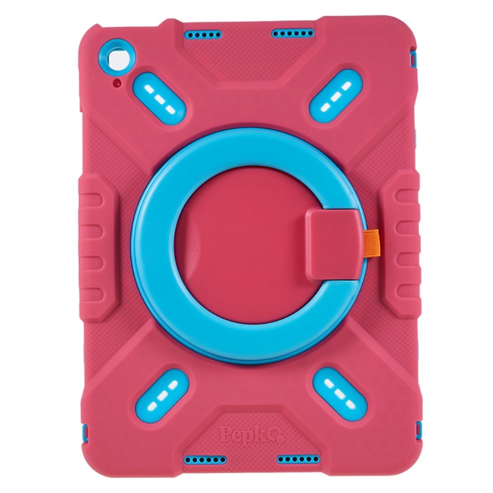 Pepkoo iPad 11" (2025) / 10.9" (2024 / 2022) Kids Case with Rotatable Stand - Pink / Blue