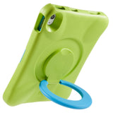 EIDERWOOD iPad 11" (2025) / 10.9" (2024 / 2022) Kids Case with Stand Function - Light Green / Blue