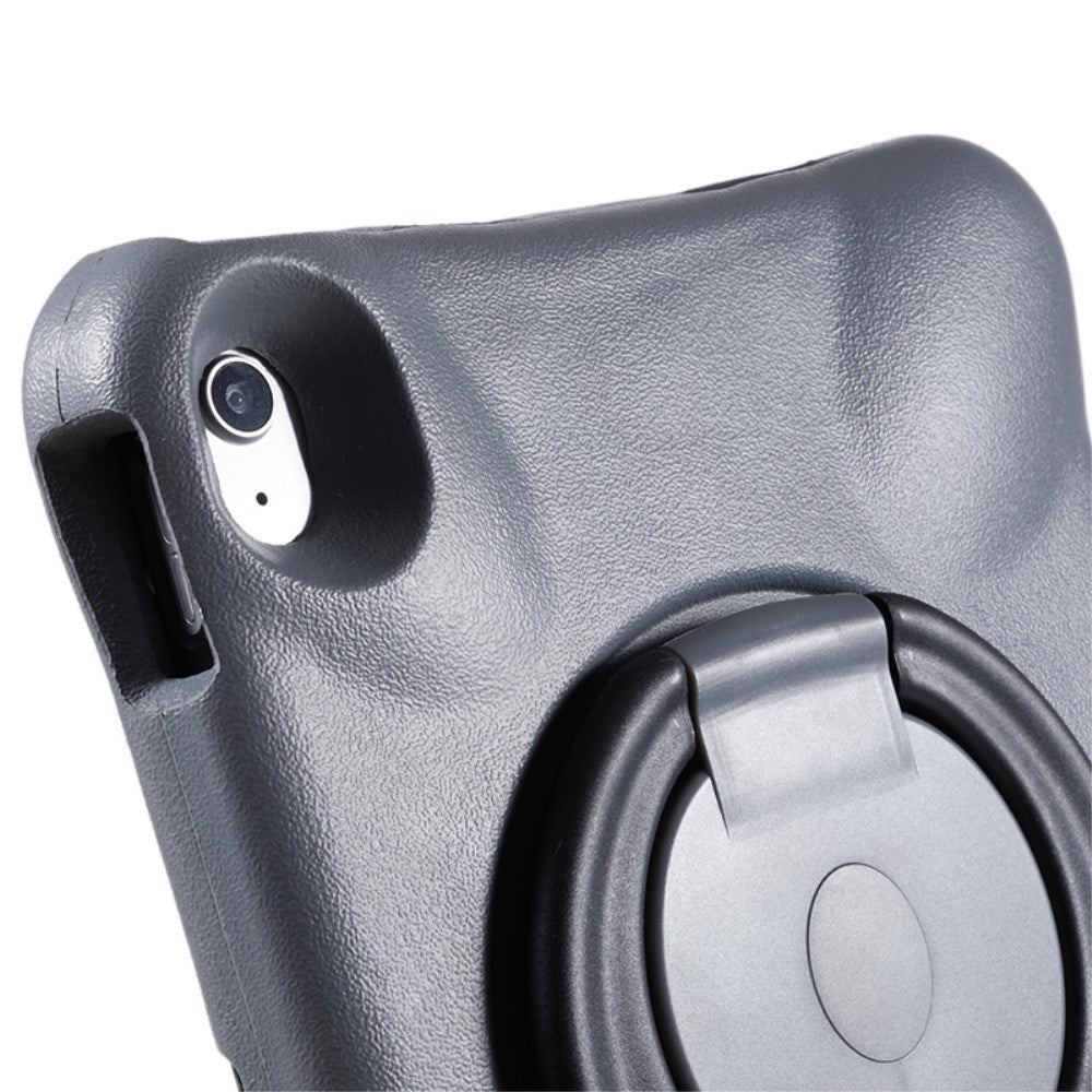 EIDERWOOD iPad 11" (2025) / 10.9" (2024 / 2022) Kids Case with Stand Function - Grey / Black