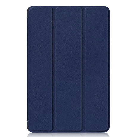 Samsung Galaxy Tab S9 Tri-Fold Leather Case w. Stand - Blue