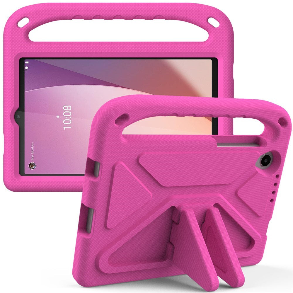 EIDERWOOD Lenovo Tab M8 (4th Gen.) Kids Case with Handle & Stand Function - Pink