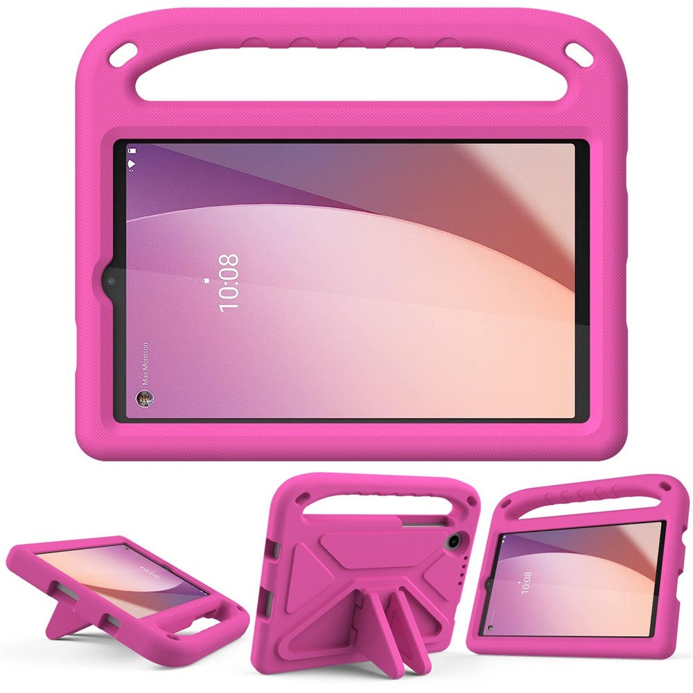 EIDERWOOD Lenovo Tab M8 (4th Gen.) Kids Case with Handle & Stand Function - Pink