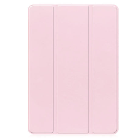 Samsung Galaxy Tab S9+ (Plus) Magnetic Tri-Fold Leather Case w. Stand - Pink