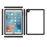 iPad 9.7 (2018-2017) Waterproof Craftsman Cover w. Screen Protector - Transparent / Black