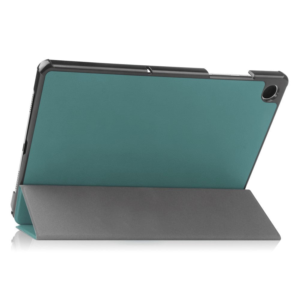 Samsung Galaxy Tab A9 Tri-Fold Leather Case w. Stand - Green