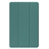 Samsung Galaxy Tab A9 Tri-Fold Leather Case w. Stand - Green