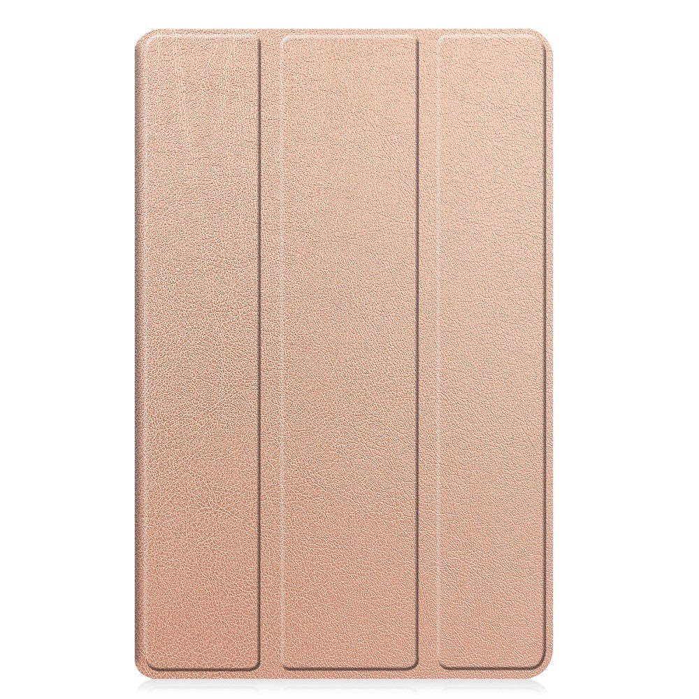 Samsung Galaxy Tab A9 Tri-Fold Leather Case w. Stand - Rose Gold