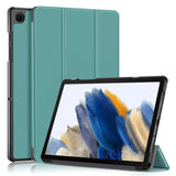 Samsung Galaxy Tab A9+ (Plus) Tri-Fold Leather Case w. Stand - Turquoise