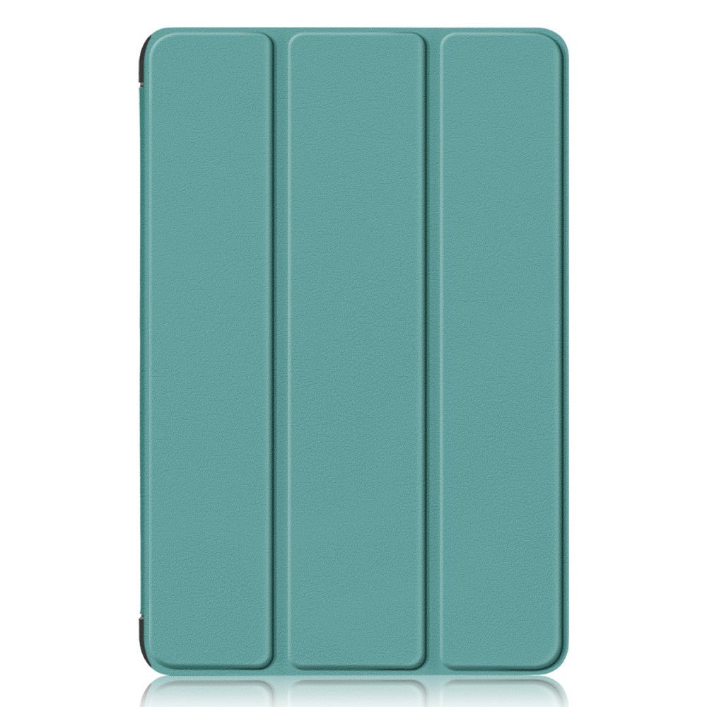 Samsung Galaxy Tab A9+ (Plus) Tri-Fold Leather Case w. Stand - Turquoise