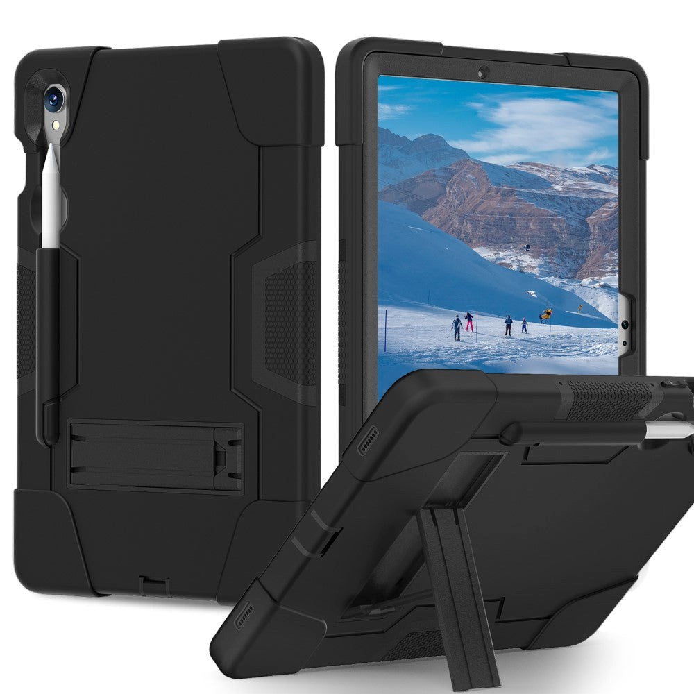 Samsung Galaxy Tab S9 / S9 FE Drop Proof Case with Penholder & Stand - Black