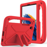 EIDERWOOD Samsung Galaxy Tab A11 / A9 Kids Case w. Kickstand - Red