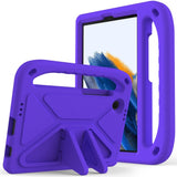 EIDERWOOD Samsung Galaxy Tab A11 / A9 Kids Case w. Kickstand - Purple