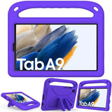 EIDERWOOD Samsung Galaxy Tab A11 / A9 Kids Case w. Kickstand - Purple
