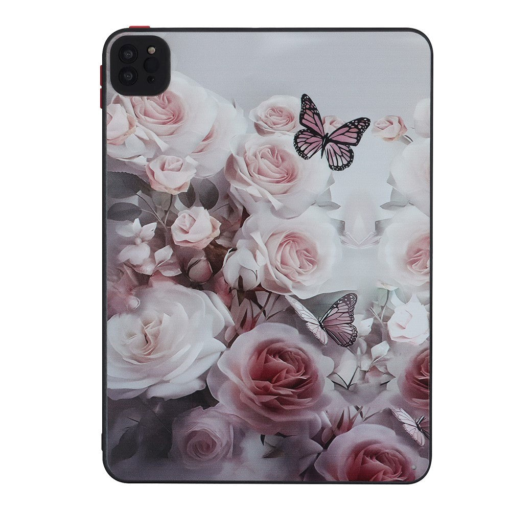 iPad Pro 11" (2022 / 2021 / 2020) Flexible Plastic Case - Pink Roses