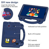 EIDERWOOD Samsung Galaxy Tab A11 / A9 Kids Case w. Kickstand - Dark Blue
