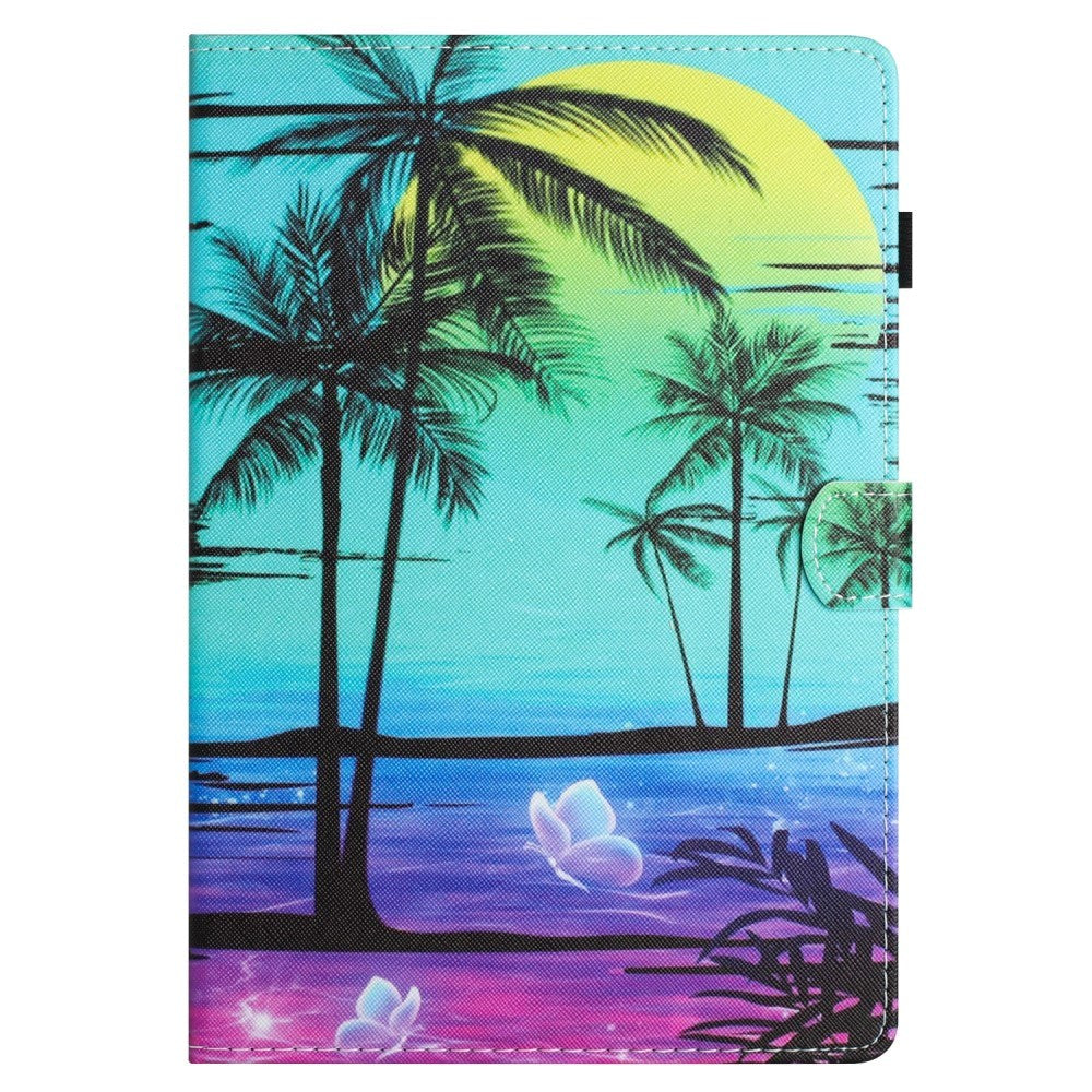 Amazon Kindle 11th Generation (2022) Faux Leather Case w. Kickstand & Card Holder - Palm Trees