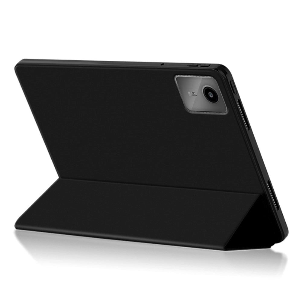 Lenovo Tab M11 Tri-Fold Leather Case - Black