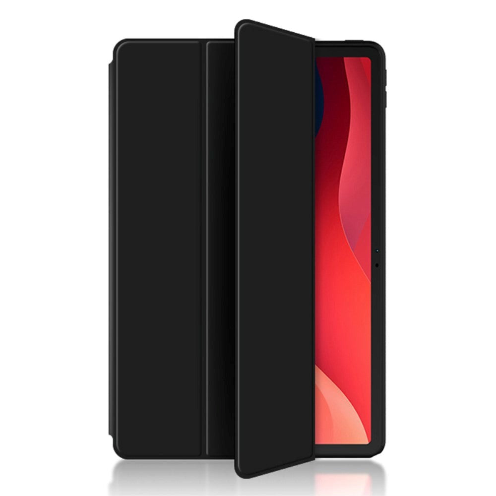 Lenovo Tab M11 Tri-Fold Leather Case - Black