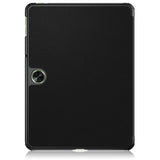 OnePlus Pad Go Tri-Fold Leather Case w. Stand - Black